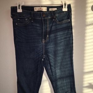 Dark Wash High Waisted Skinny from Hollister